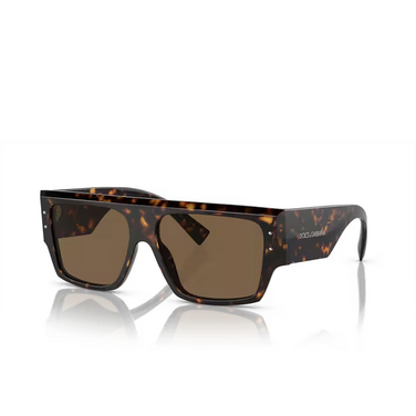 Gafas de sol Dolce & Gabbana DG4459 502/73 havana - Vista tres cuartos