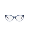 Occhiali da vista Dolce & Gabbana DG5084 3398 transparent blue - anteprima prodotto 1/4