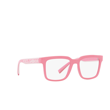 Lunettes de vue Dolce & Gabbana DG5101 3262 pink - Vue trois quarts