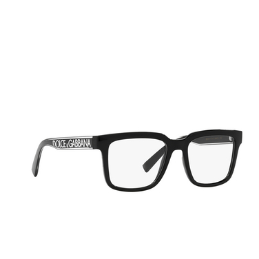 Lunettes de vue Dolce & Gabbana DG5101 501 black - Vue trois quarts