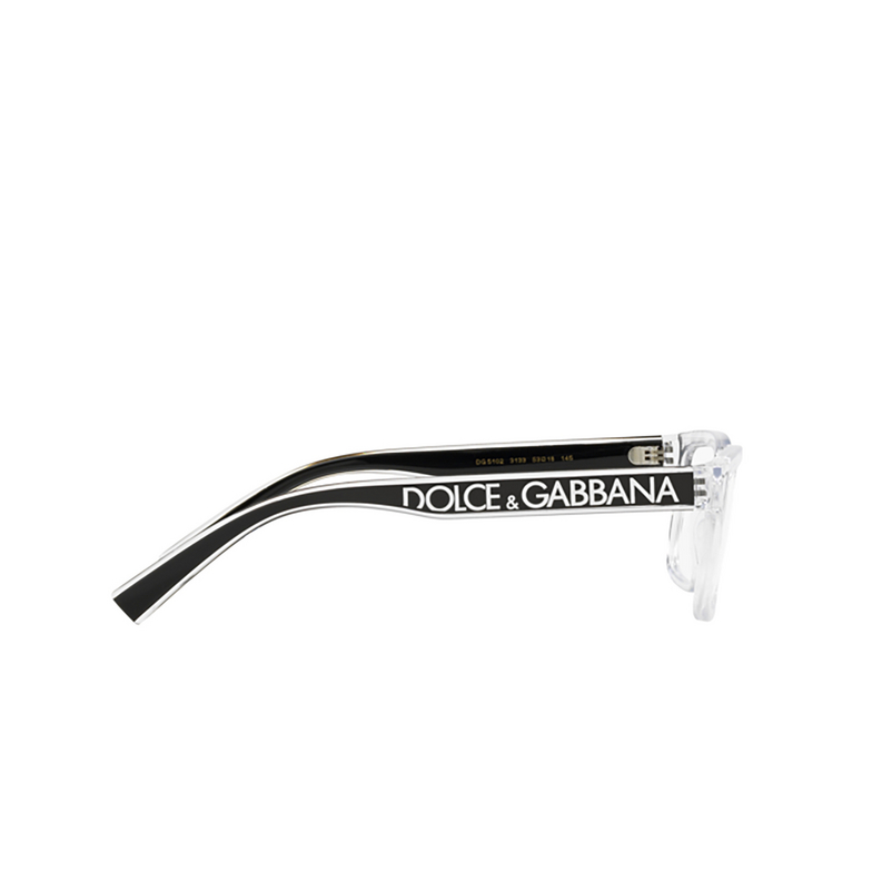 Dolce & Gabbana DG5102 Korrektionsbrillen 3133 crystal - 3/4