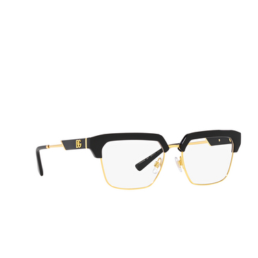 Dolce & Gabbana DG5103 Eyeglasses 501 black - three-quarters view