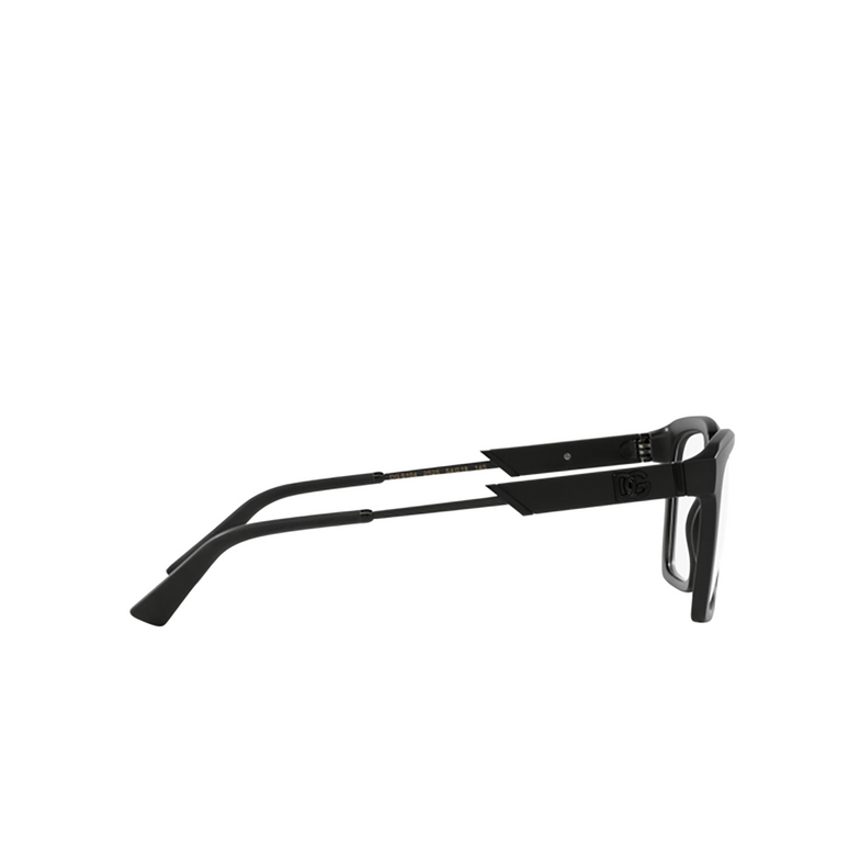 Dolce & Gabbana DG5104 Eyeglasses 2525 matte black - 3/4