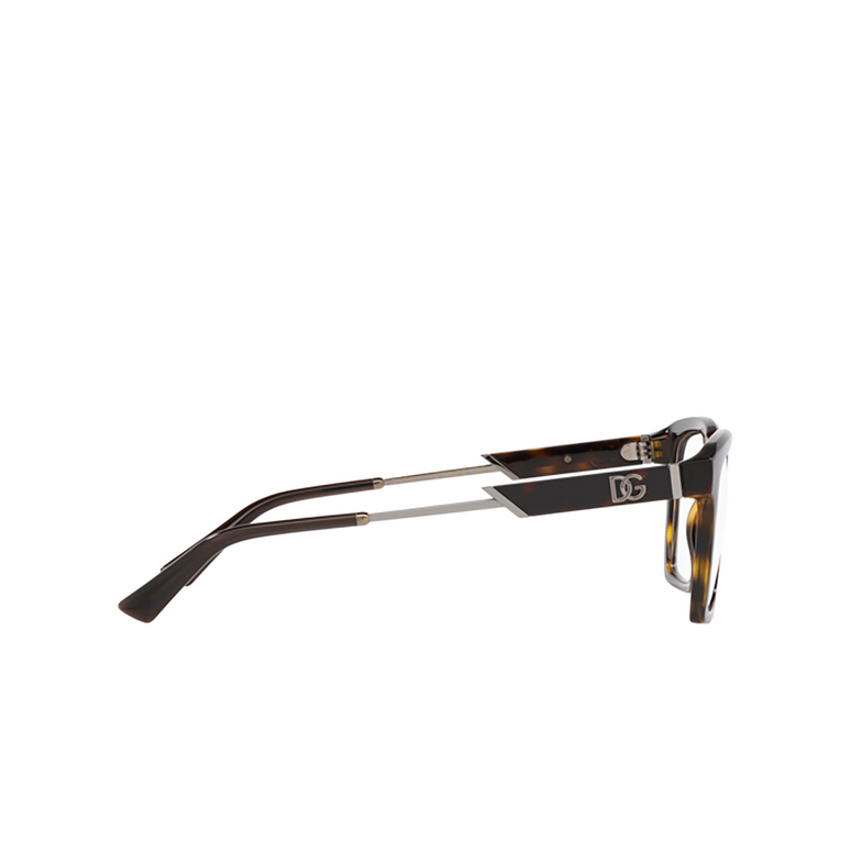 Dolce & Gabbana DG5104 Eyeglasses 502 havana - 3/4