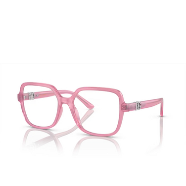 Dolce & Gabbana DG5105U Eyeglasses 1912 milky pink - three-quarters view