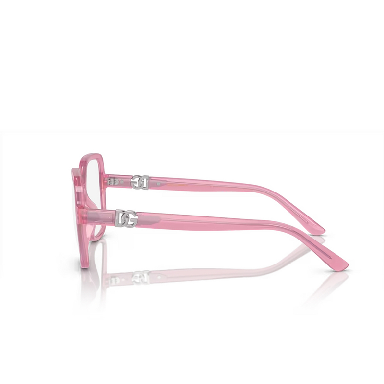 Occhiali da vista Dolce & Gabbana DG5105U 1912 milky pink - 3/4