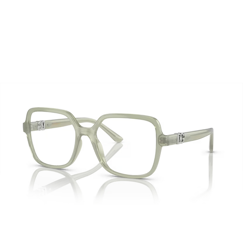 Dolce & Gabbana DG5105U Eyeglasses 3345 milky green - 2/4