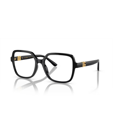 Dolce & Gabbana DG5105U Eyeglasses 501 black - three-quarters view
