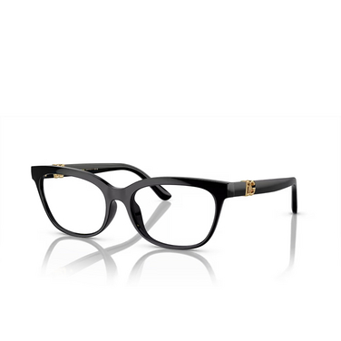 Dolce & Gabbana DG5106U Eyeglasses 501 black - three-quarters view