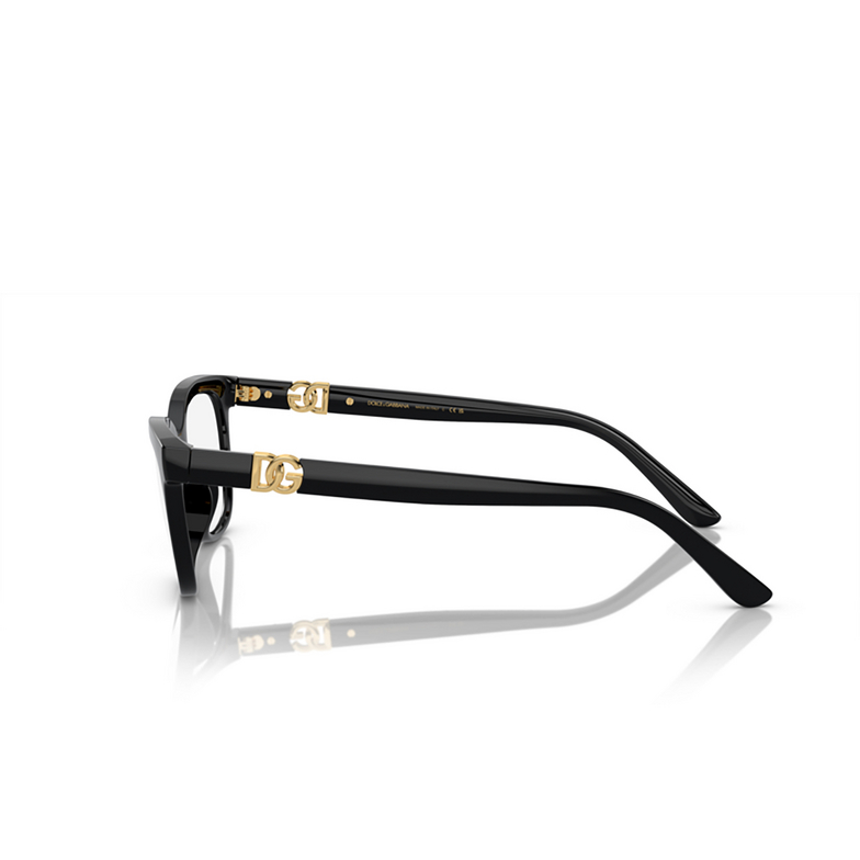 Dolce & Gabbana DG5106U Korrektionsbrillen 501 black - 3/4