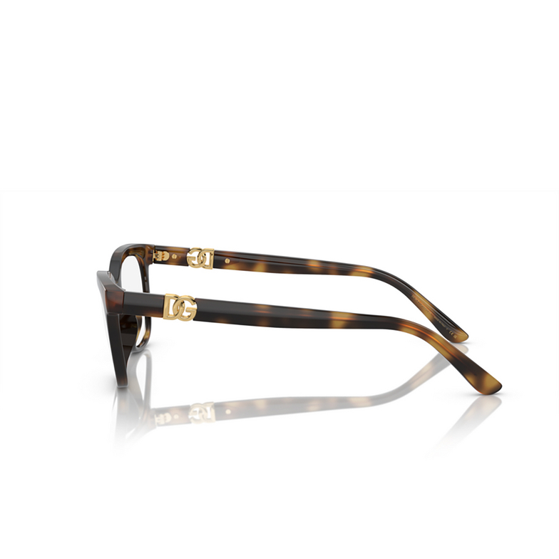 Dolce & Gabbana DG5106U Korrektionsbrillen 502 havana - 3/4