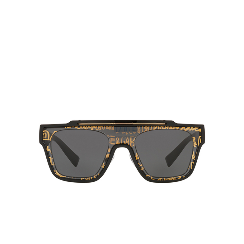Lunettes de soleil Dolce & Gabbana DG6125 327787 black - 1/4