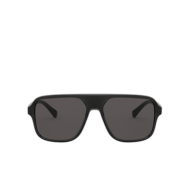 Gafas de sol Dolce & Gabbana DG6134 325787 transparent grey / black - Vista delantera