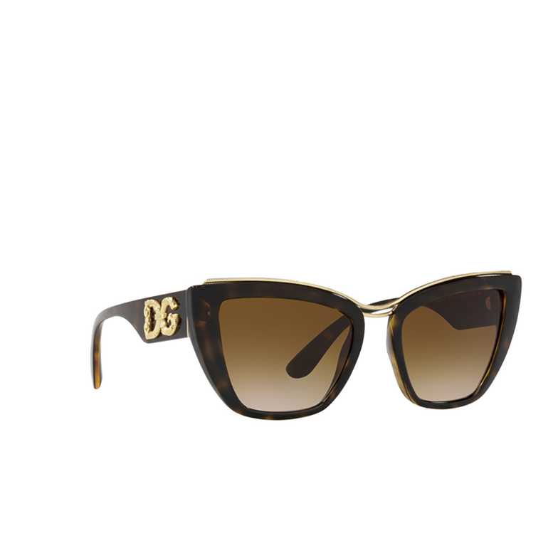 Dolce & Gabbana DG6144 Sunglasses 502/13 havana - 2/4