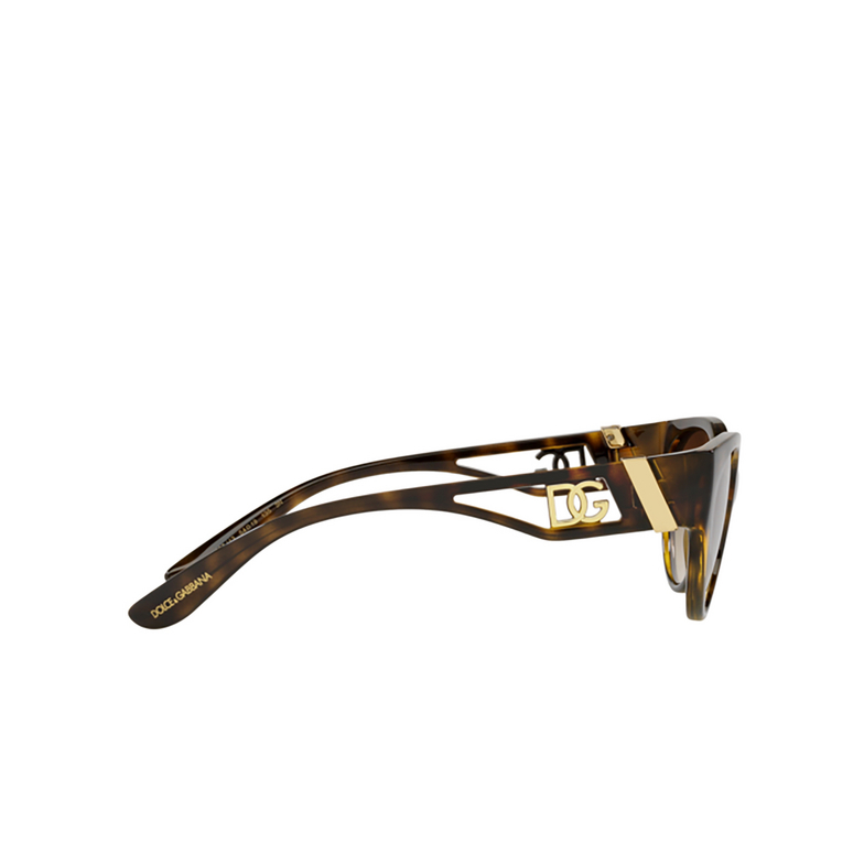 Dolce & Gabbana DG6146 Sunglasses 502/13 havana - 3/4