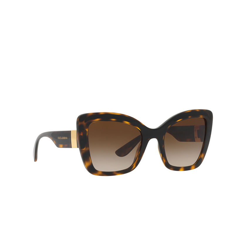 Dolce & Gabbana DG6170 Sunglasses 330613 havana / black - 2/4