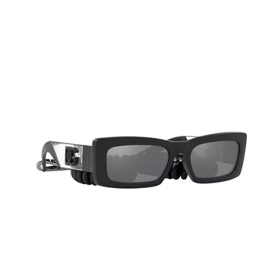 Dolce & Gabbana DG6173 Sunglasses 25256g black rubber - three-quarters view
