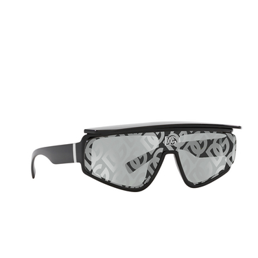Dolce & Gabbana DG6177 Sunglasses 501/AL black - three-quarters view