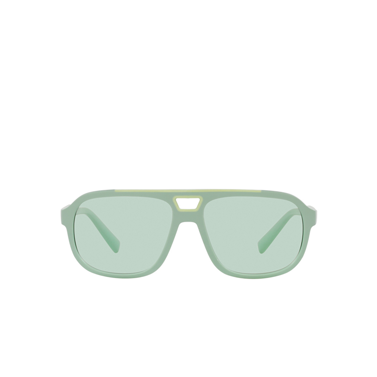 Dolce & Gabbana DG6179 Sunglasses 3395M1 Matte Torquoise - front view
