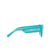 Dolce & Gabbana DG6184 Sunglasses 334665 azure - product thumbnail 3/4