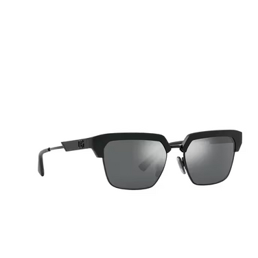 Dolce & Gabbana DG6185 Sunglasses 25256G matte black - three-quarters view