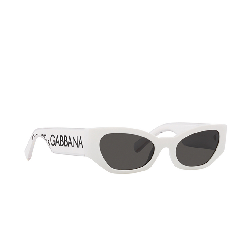 Occhiali da sole Dolce & Gabbana DG6186 331287 white - 2/4