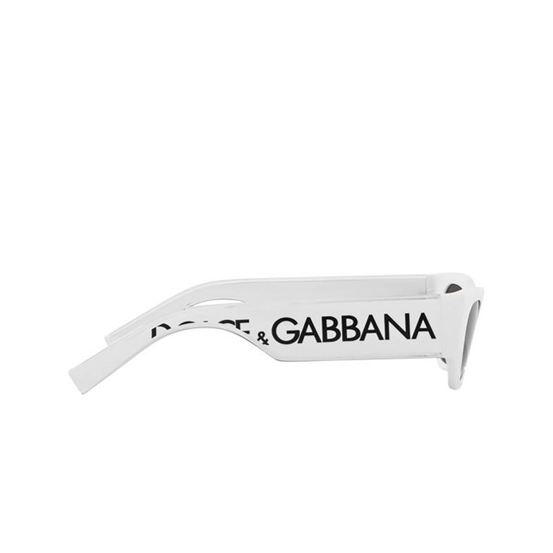 Occhiali da sole Dolce & Gabbana DG6186 331287 white - 3/4