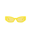 Occhiali da sole Dolce & Gabbana DG6186 333485 yellow - anteprima prodotto 1/4