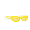 Occhiali da sole Dolce & Gabbana DG6186 333485 yellow - anteprima prodotto 2/4