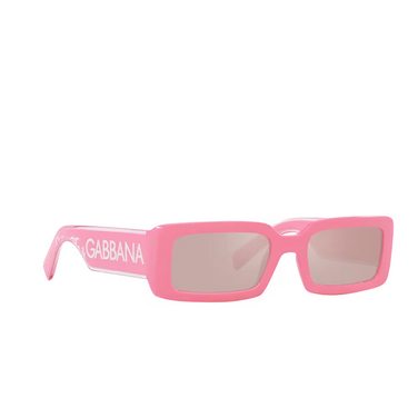 Occhiali da sole Dolce & Gabbana DG6187 3262/5 pink - tre quarti