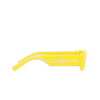 Gafas de sol Dolce & Gabbana DG6187 333485 yellow - Miniatura del producto 3/4