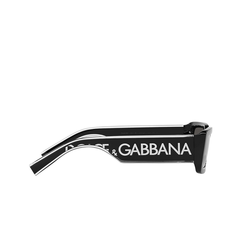 Occhiali da sole Dolce & Gabbana DG6187 501/87 black - 3/4