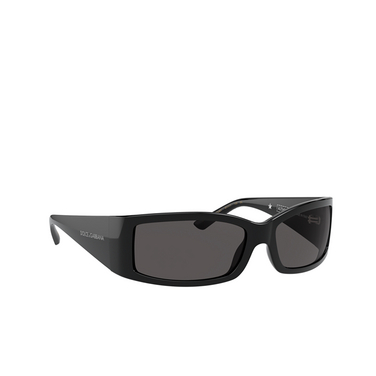 Dolce & Gabbana DG6188 Sunglasses 501/87 black - three-quarters view