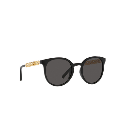 Occhiali da sole Dolce & Gabbana DG6189U 501/87 black - tre quarti