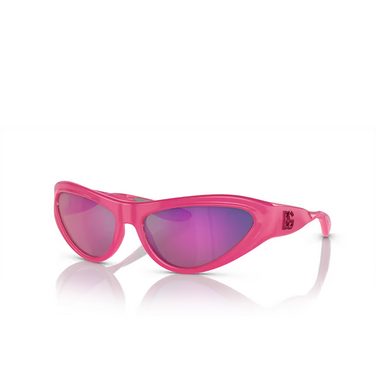 Gafas de sol Dolce & Gabbana DG6190 30984X pink - Vista tres cuartos