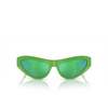 Occhiali da sole Dolce & Gabbana DG6190 3311F2 green - anteprima prodotto 1/4