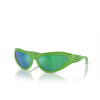 Dolce & Gabbana DG6190 Sunglasses 3311F2 green - product thumbnail 2/4