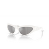 Gafas de sol Dolce & Gabbana DG6190 33126G white - Miniatura del producto 2/4