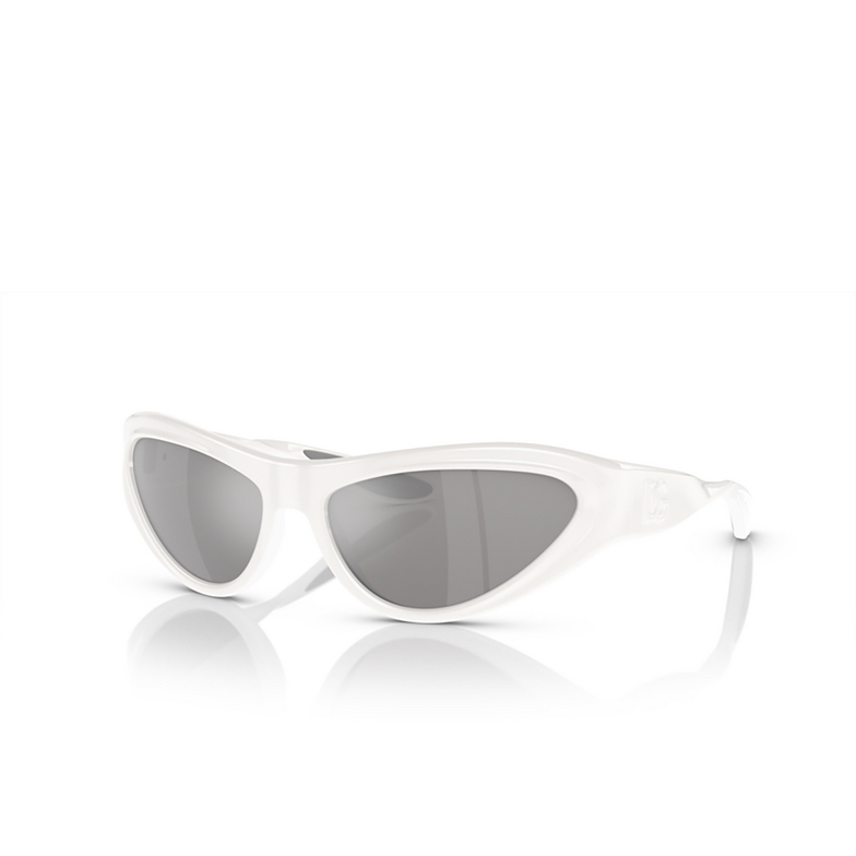 Dolce & Gabbana DG6190 Sunglasses 33126G white - 2/4