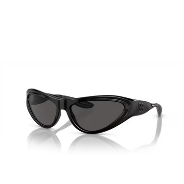 Gafas de sol Dolce & Gabbana DG6190 501/87 black - Vista tres cuartos