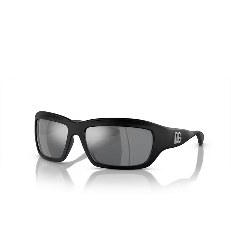 Dolce & Gabbana DG6191 Sunglasses 25256G matte black - 2/4