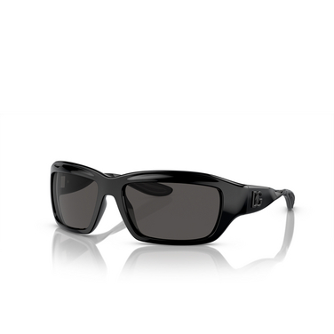 Dolce & Gabbana DG6191 Sunglasses 501/87 black - three-quarters view