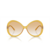 Lunettes de soleil Dolce & Gabbana DG6194U 32832Q milky yellow - Vignette du produit 1/4