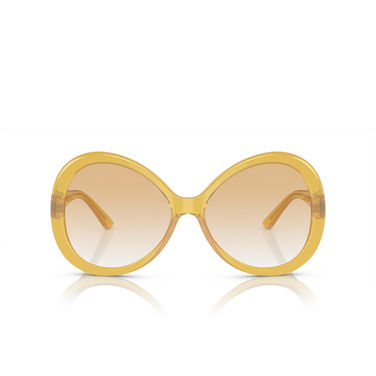 Lunettes de soleil Dolce & Gabbana DG6194U 32832Q milky yellow - Vue de face