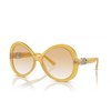Dolce & Gabbana DG6194U Sunglasses 32832Q milky yellow - product thumbnail 2/4