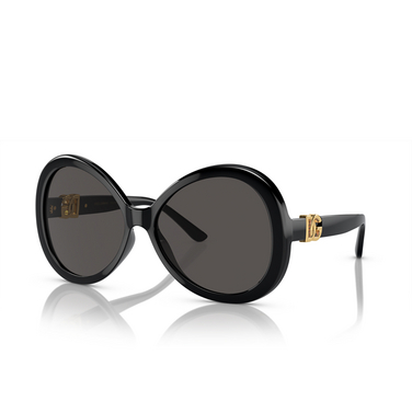 Dolce & Gabbana DG6194U Sonnenbrillen 501/87 black - Dreiviertelansicht