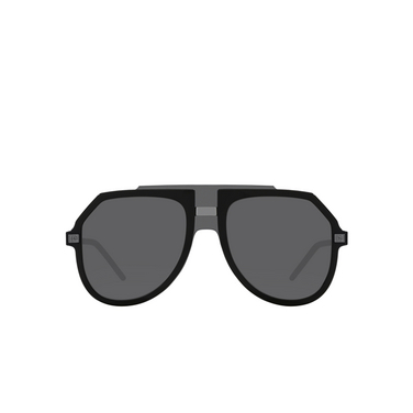 Occhiali da sole Dolce & Gabbana DG6195 501/6G black - frontale