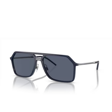 Dolce & Gabbana DG6196 Sunglasses 32942V blue - three-quarters view
