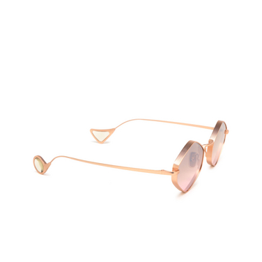Lunettes de soleil Eyepetizer AGORA' c.9-44f rose gold - Vue trois quarts