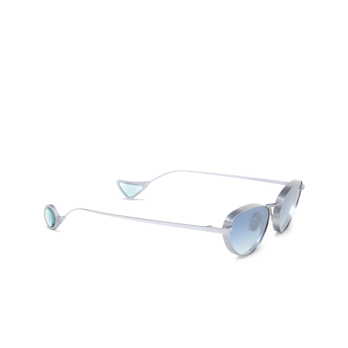 Eyepetizer ALAMEDA Sunglasses C.1-26F Matt Silver - three-quarters view